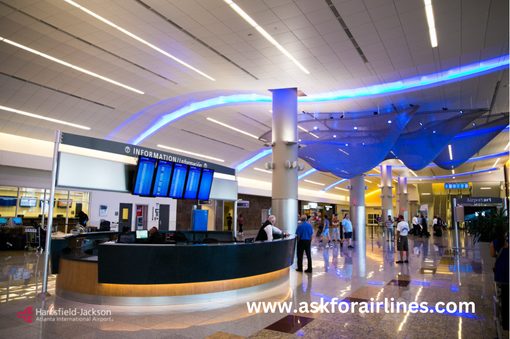 Arrivals Terminal of Hartsfield-Jackson Atlanta International Airport