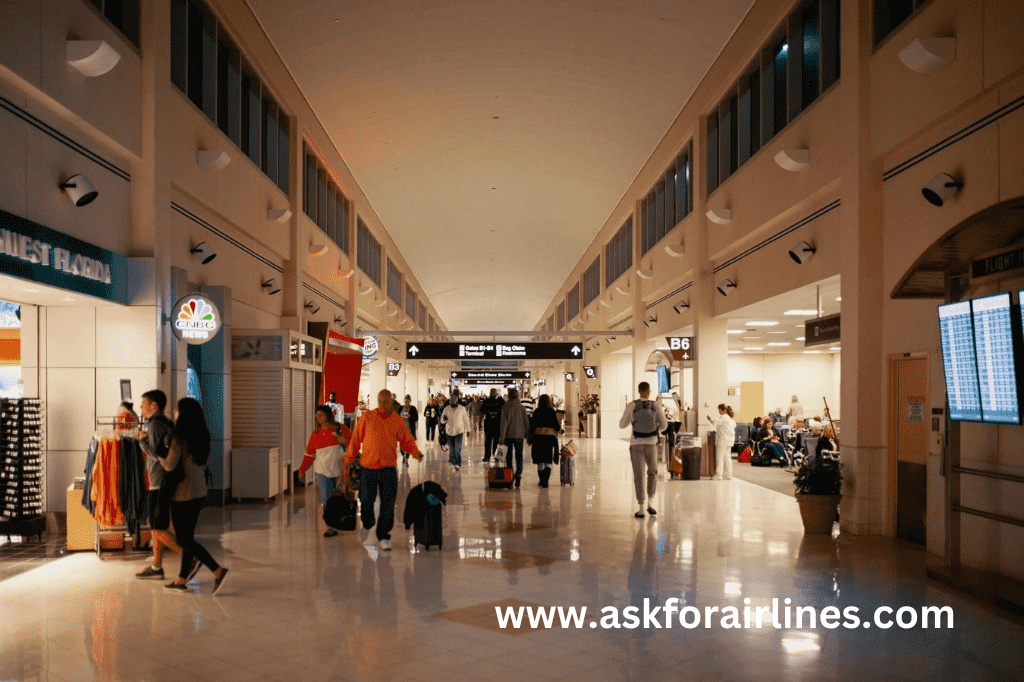 Arrival Terminal at WPA for Lufthansa Airlines