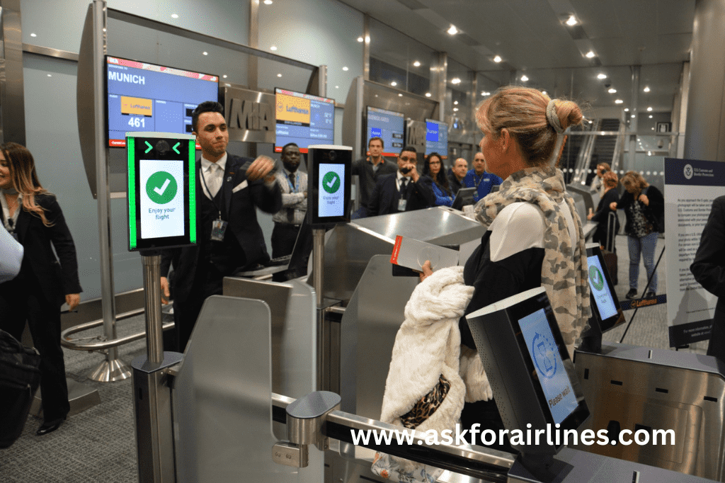 Boarding at MIA airport