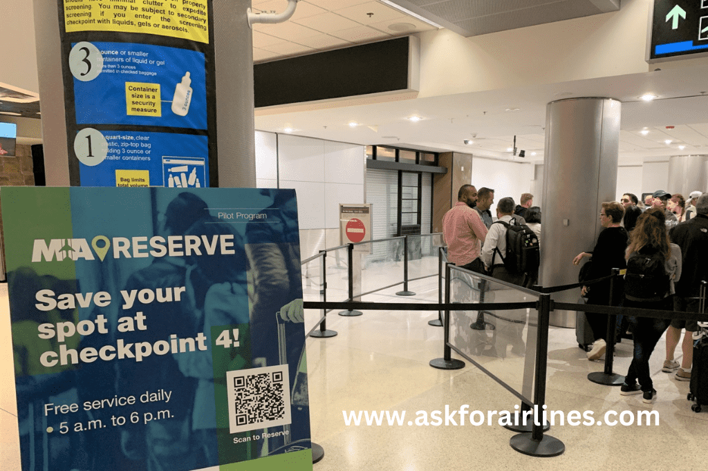 Check-In and Reservation Services at mia airport