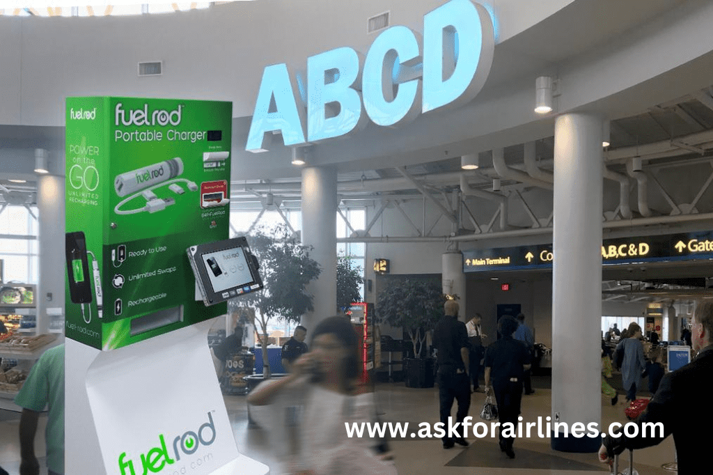 Device Charging Stations at clt airport