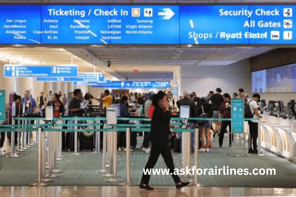 Lufthansa Airlines MCO Terminal check in