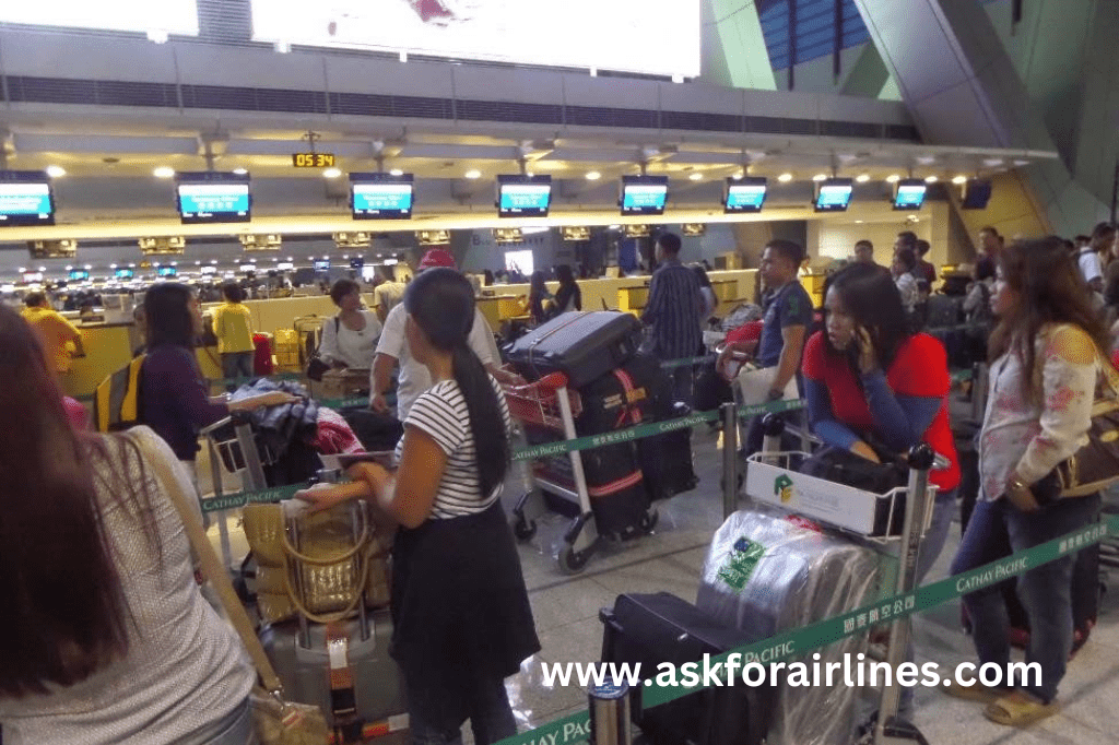 Passengers’ first impression of Cathay Pacific MIA Terminal 1