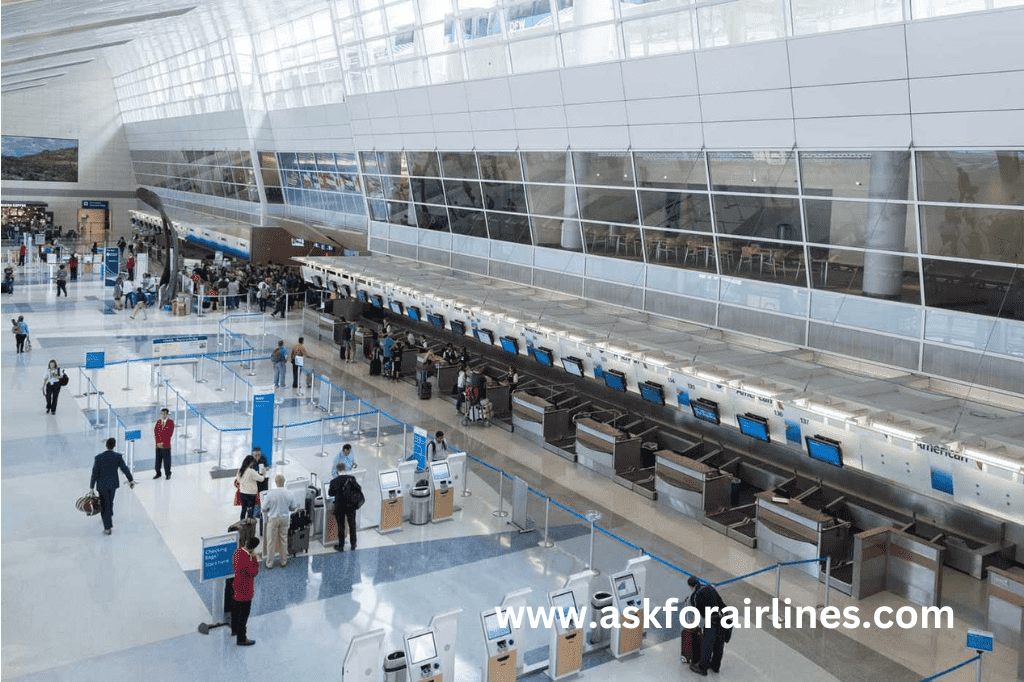 The Arrival Terminal at DFW for Lufthansa Airlines