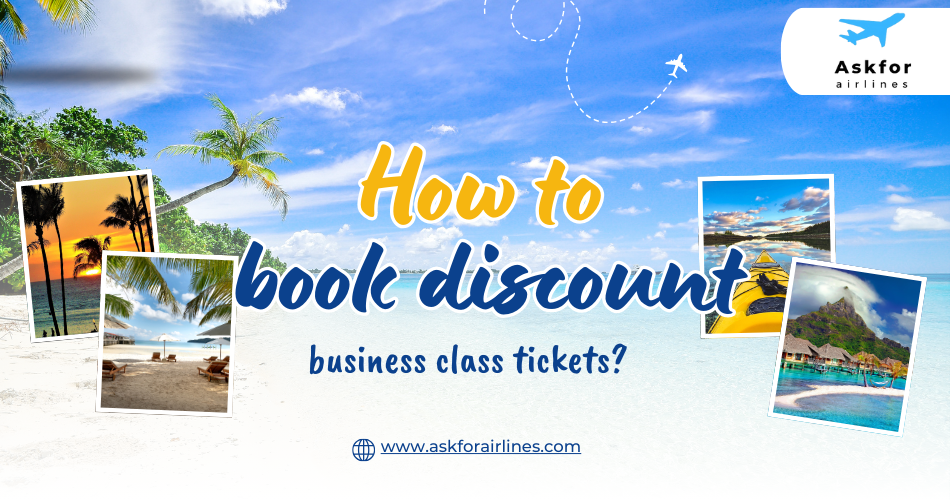 book discount business class tickets