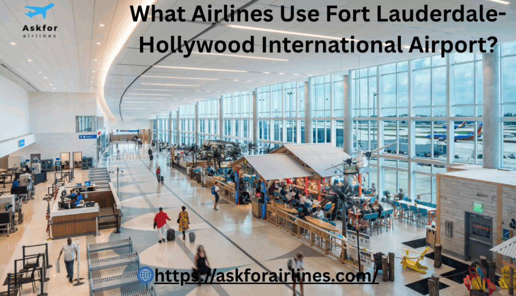 What Airlines Use Fort Lauderdale-Hollywood International Airport